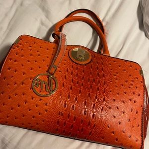 Brand new with tags burnt orange handbag